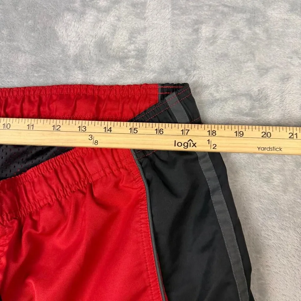 Nike Men's Red Swim-briefs-shorts